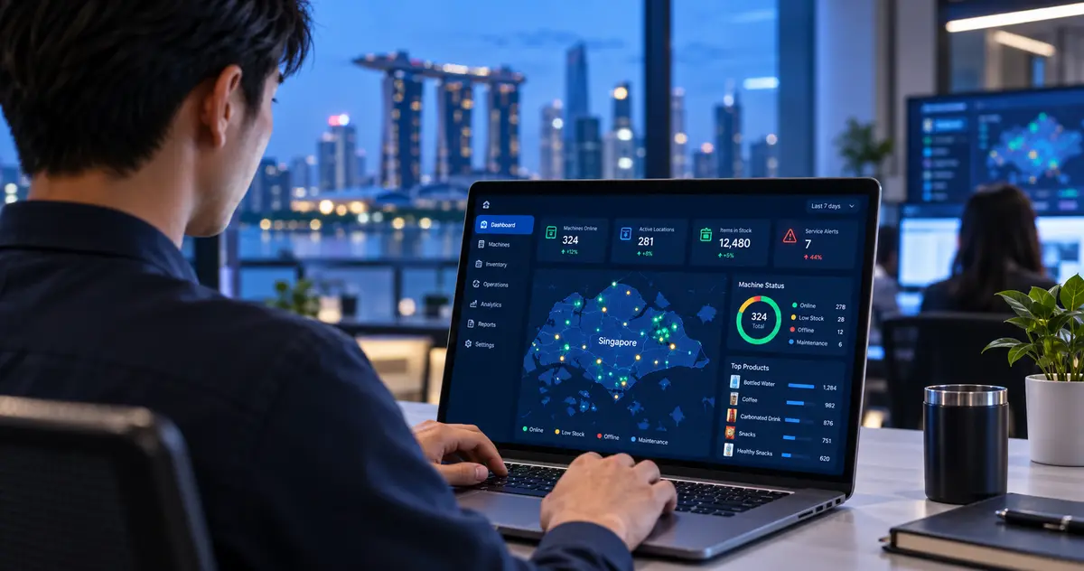 AIoT Vending Cloud System interface